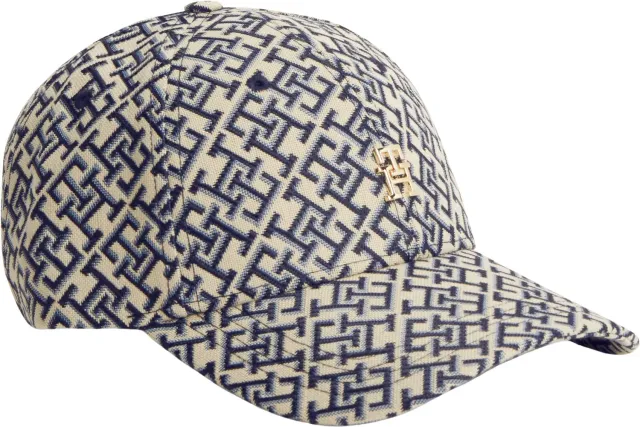 Tommy Hilfiger Monogram Cappellino Donna Space Blue Taglia Unica
