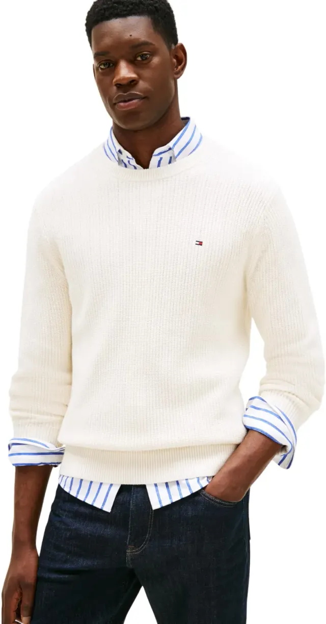 Tommy Hilfiger RWB Rib maglione girocollo MW0MW41516