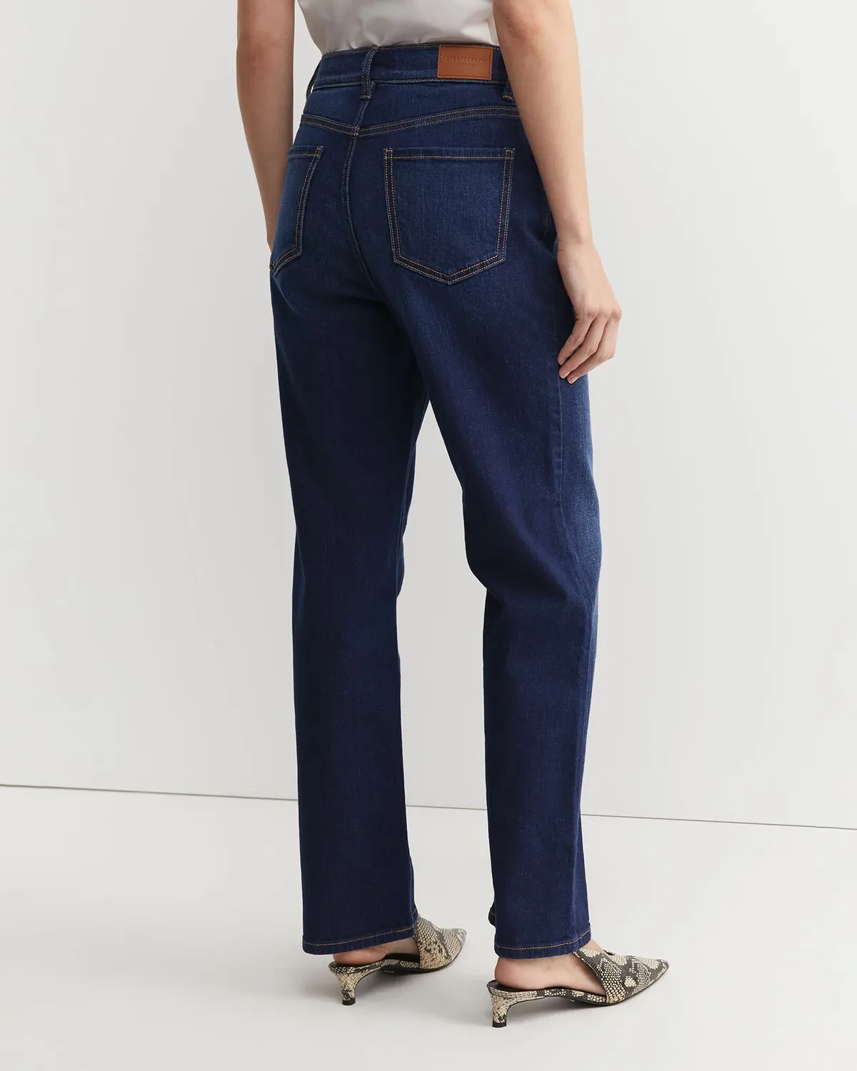 Sportscraft Bec Jean jeans dritti vita alta elasticizzati