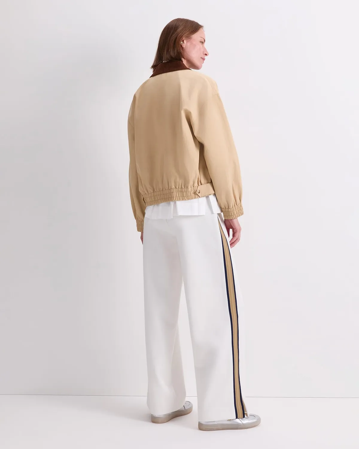 Sportscraft Tate Bomber giacca leggera lino