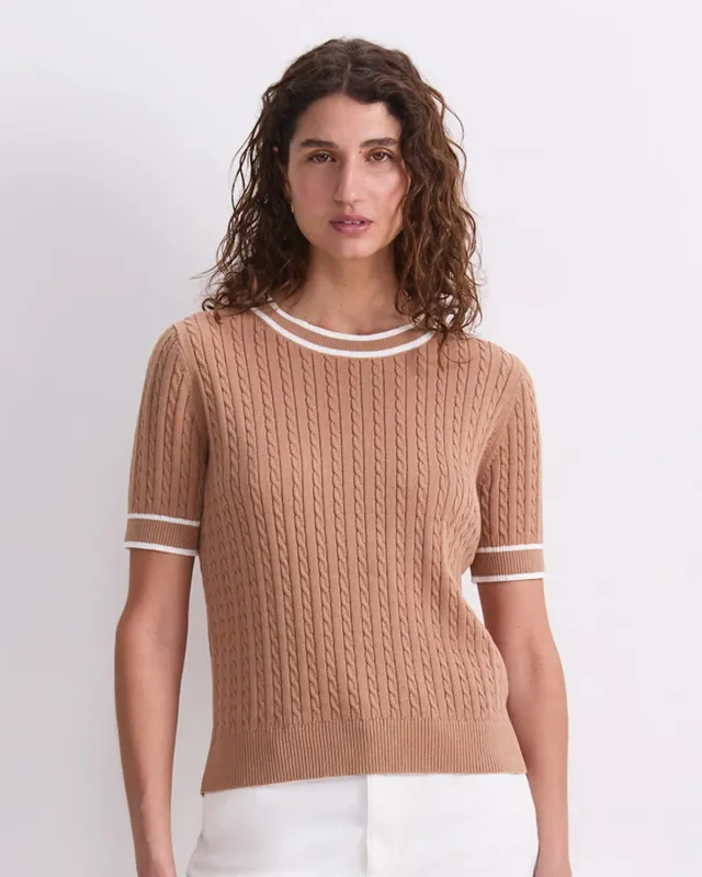 Sportscraft Elka Baby Cable Knit maglia in cotone