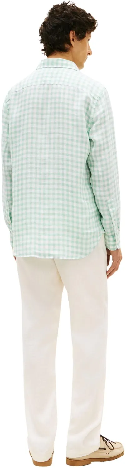 Tommy Hilfiger Linen Gingham MW0MW42401 camicia quadri