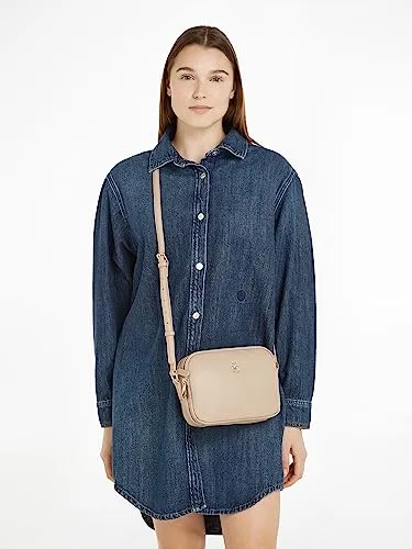 Tommy Hilfiger Poppy Plus Crossover Media borsa tracolla merino