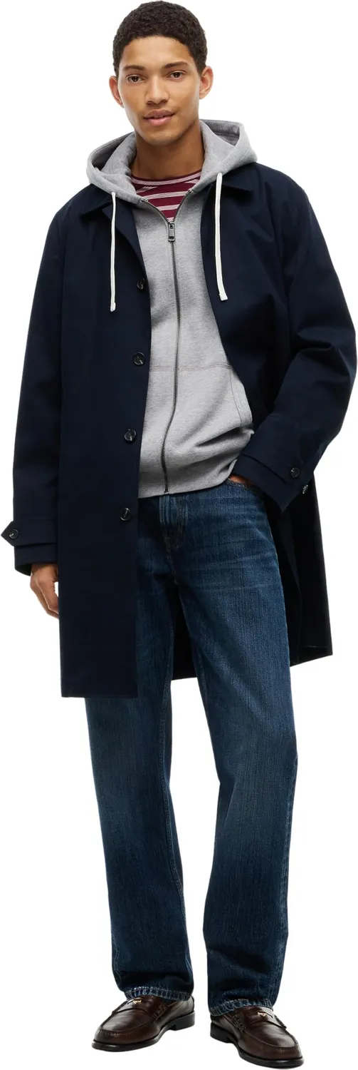 Tommy Hilfiger Essential Fleece MW0MW44931 felpa zip cappuccio pile