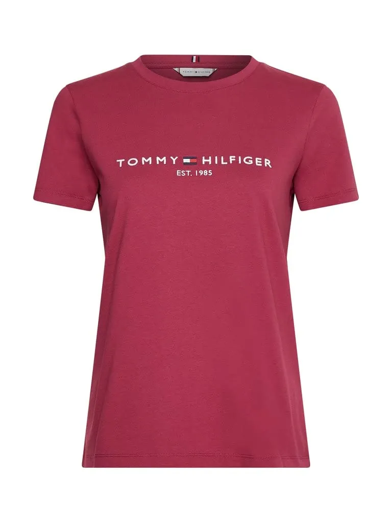 Tommy Hilfiger Heritage t-shirt donna bianco optic white