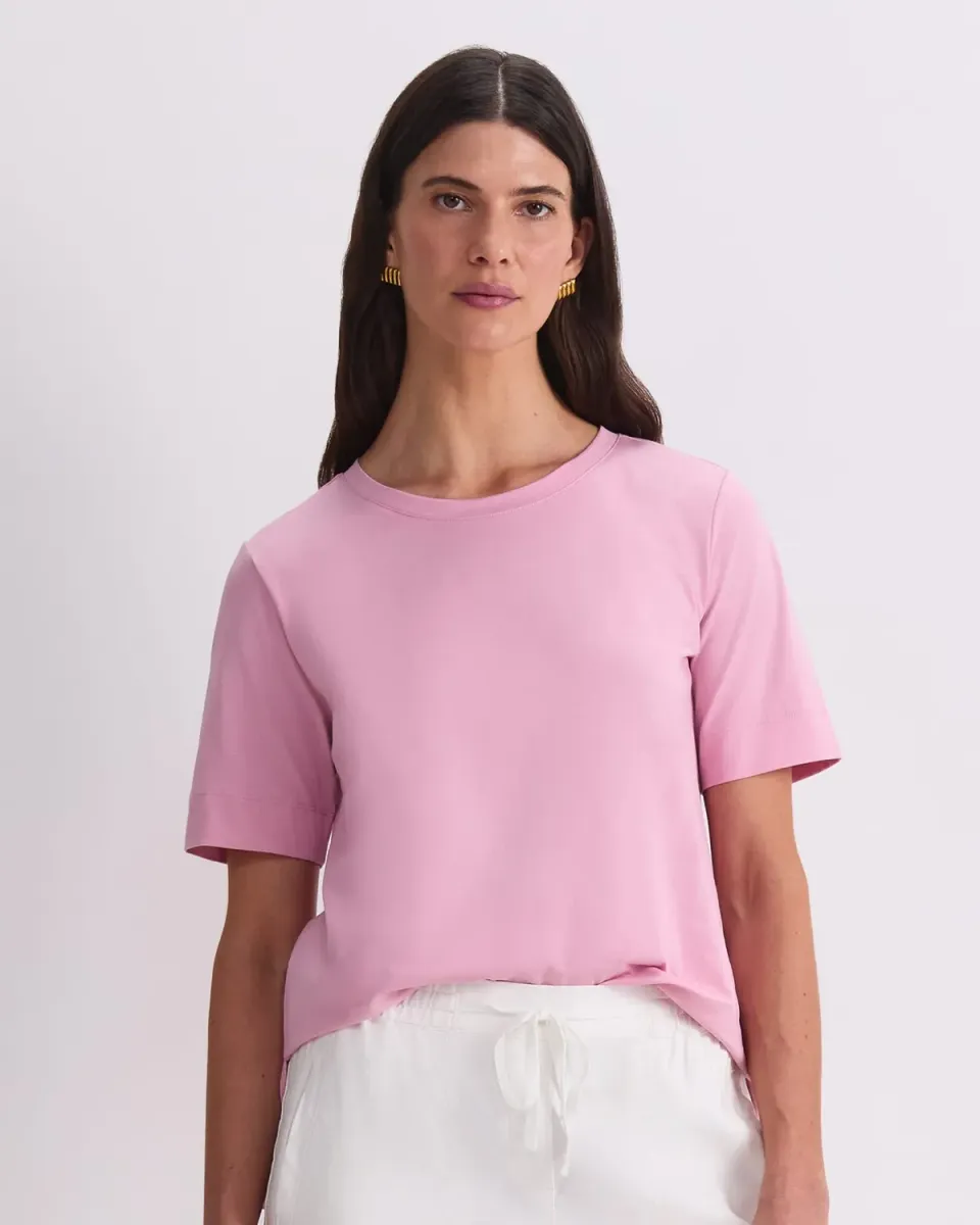 Sportscraft Mercerised Cotton Short Sleeve Tee maglietta donna cotone