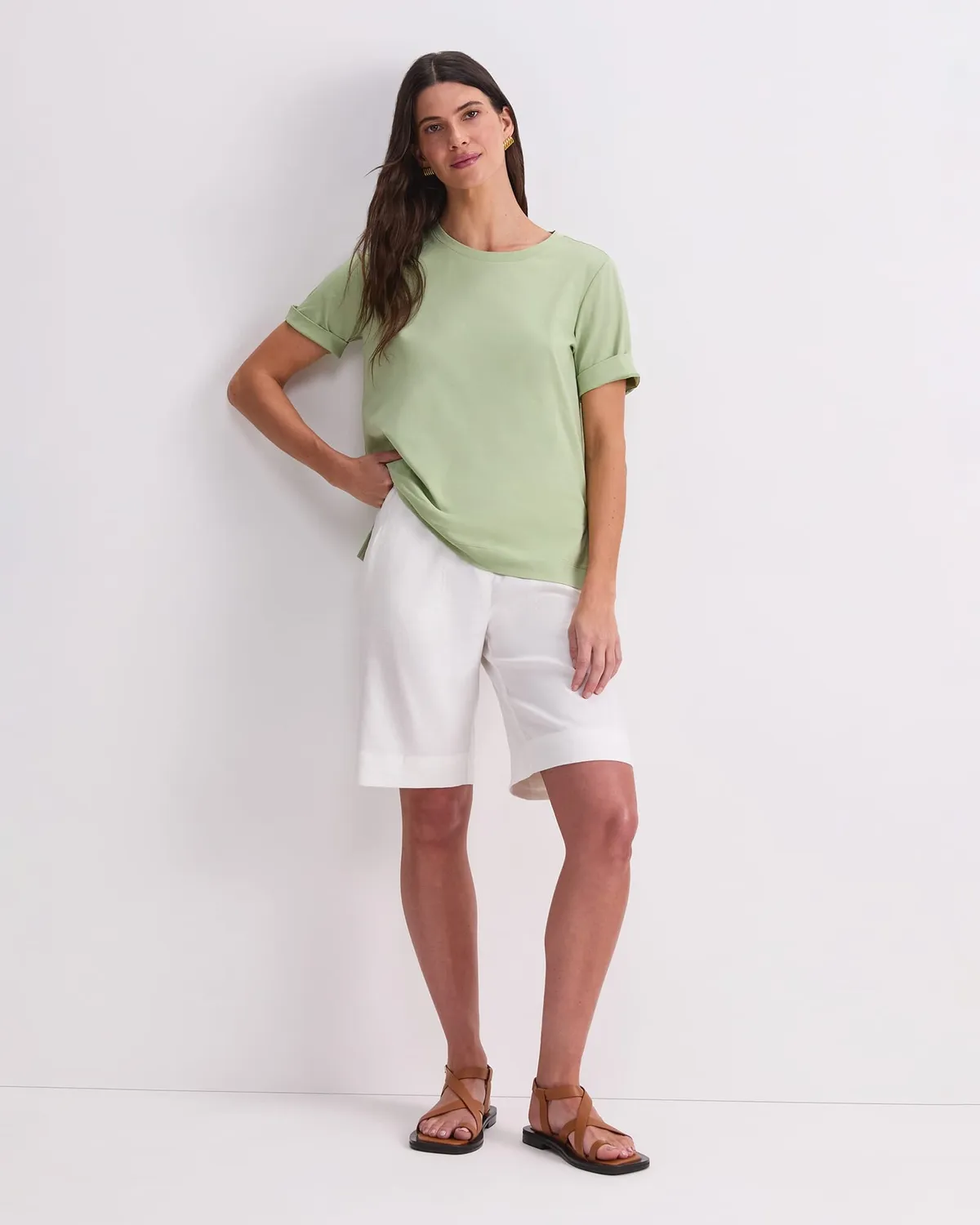 Sportscraft Mercerised Cotton maglietta cotone girocollo