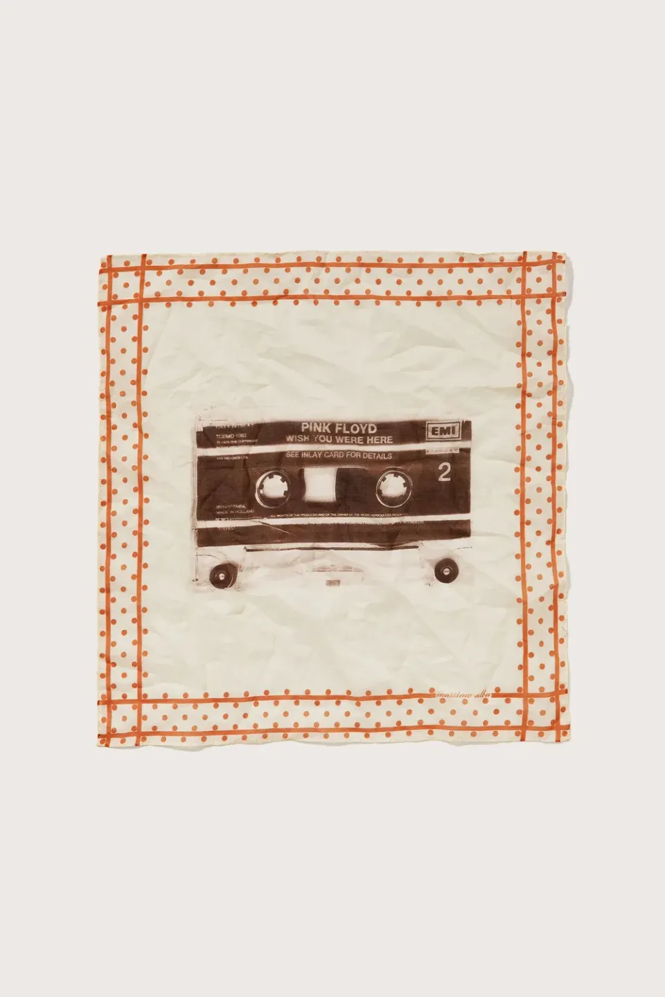 Massimo Alba Hanky1 fazzoletto cotone arancio