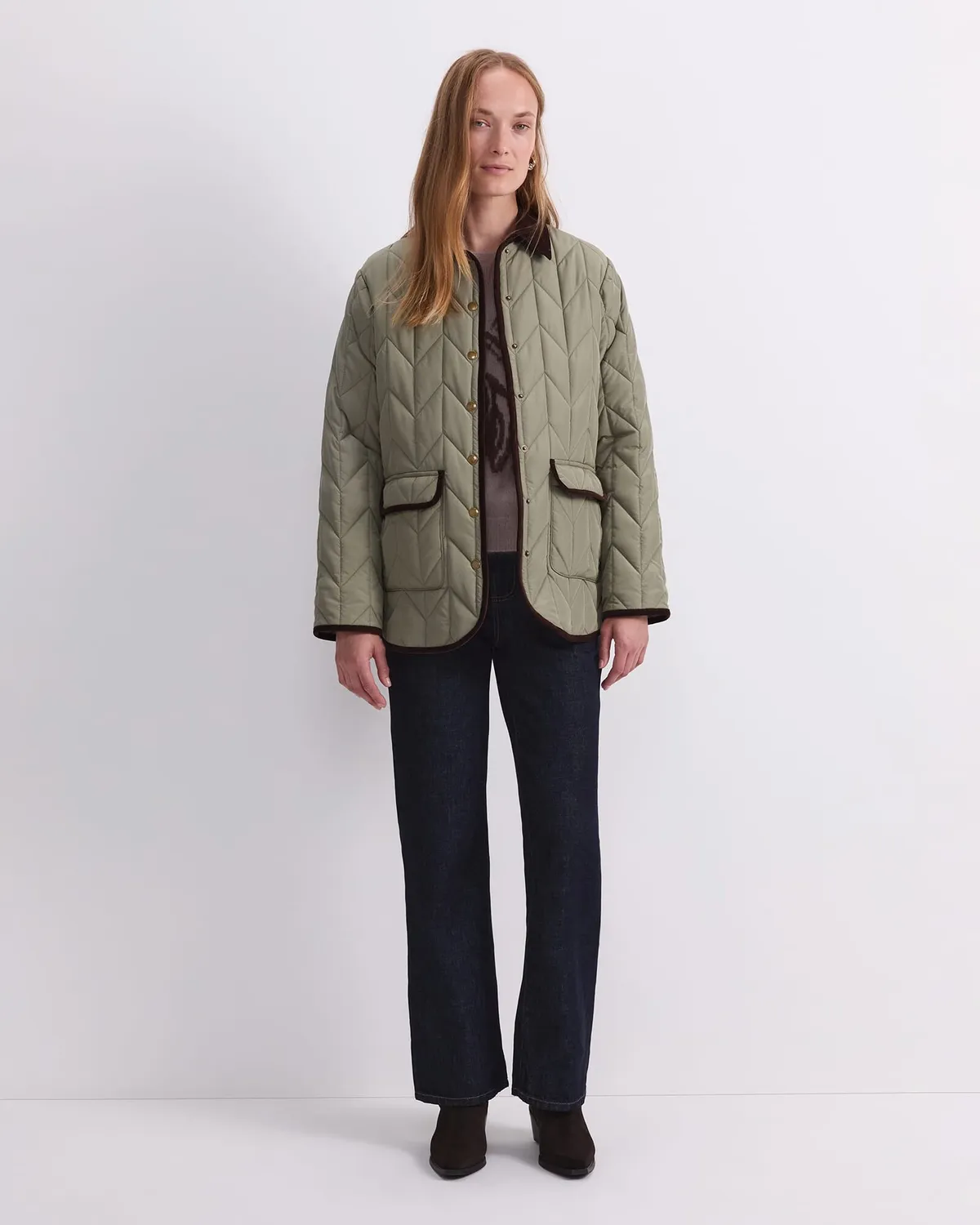 Sportscraft Gillian Quilted Shacket giacca trapuntata
