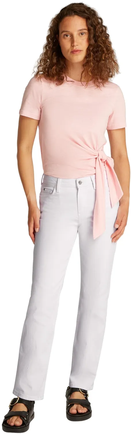 Tommy Hilfiger Classic White Straight Fit jeans donna bianchi