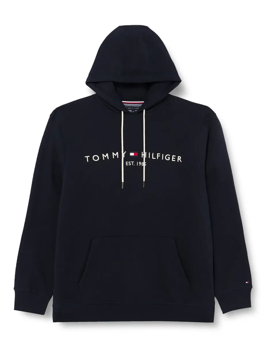 Tommy Hilfiger felpa uomo con cappuccio blu XXL cotone