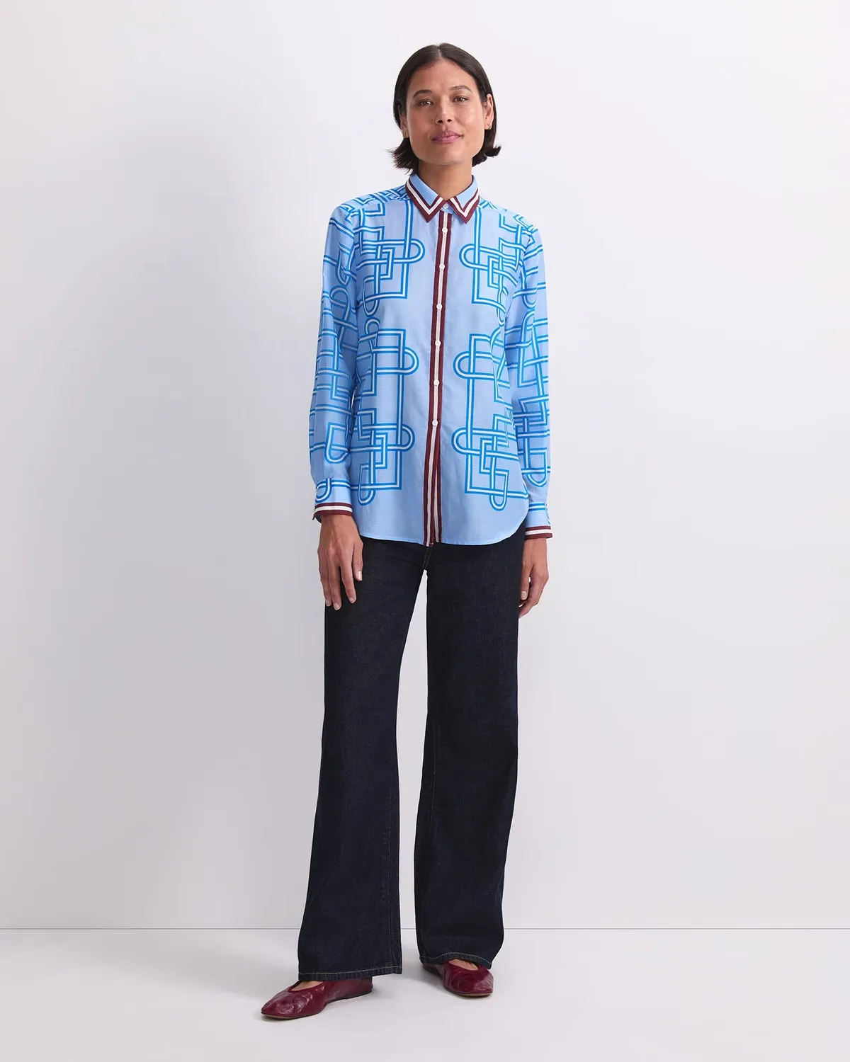 Sportscraft Rhodes camicia cotone seta manica lunga