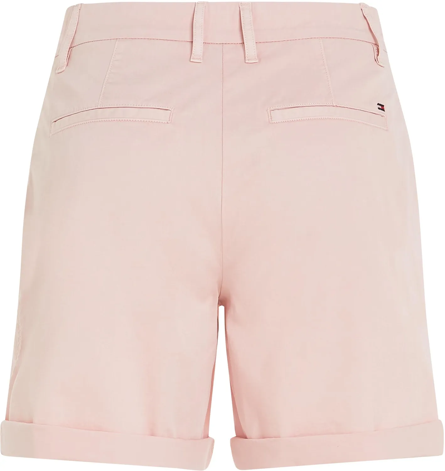 Tommy Hilfiger Mom Fit shorts chino donna rosa