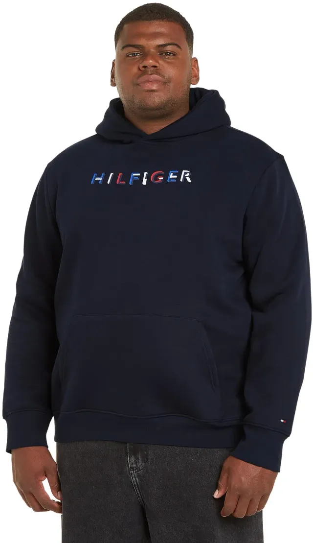 Tommy Hilfiger MW0MW32977 felpa cappuccio uomo 5XL