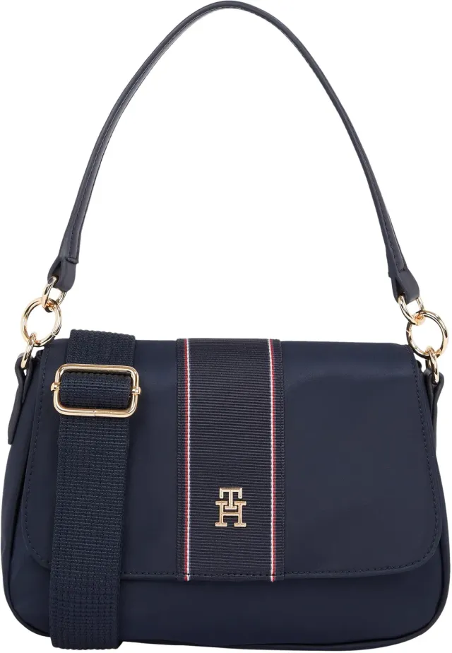 Tommy Hilfiger Poppy Borsa Tracolla Donna Blu Manico