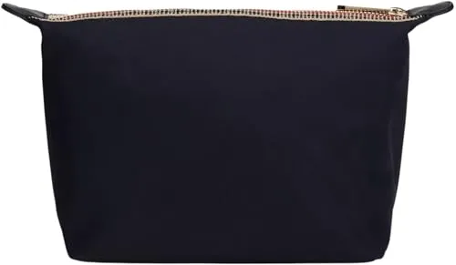 Tommy Hilfiger Poppy Washbag beauty case blu con cerniera
