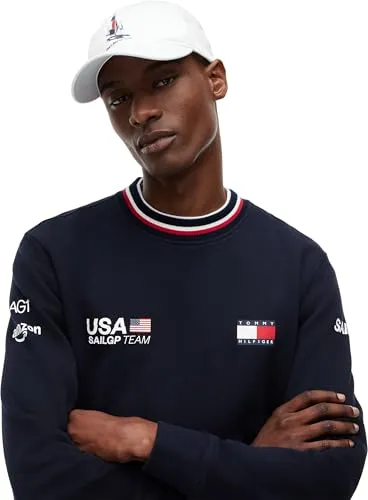 Tommy Hilfiger Sailgp Crewneck Felpa Uomo XXL Grafica
