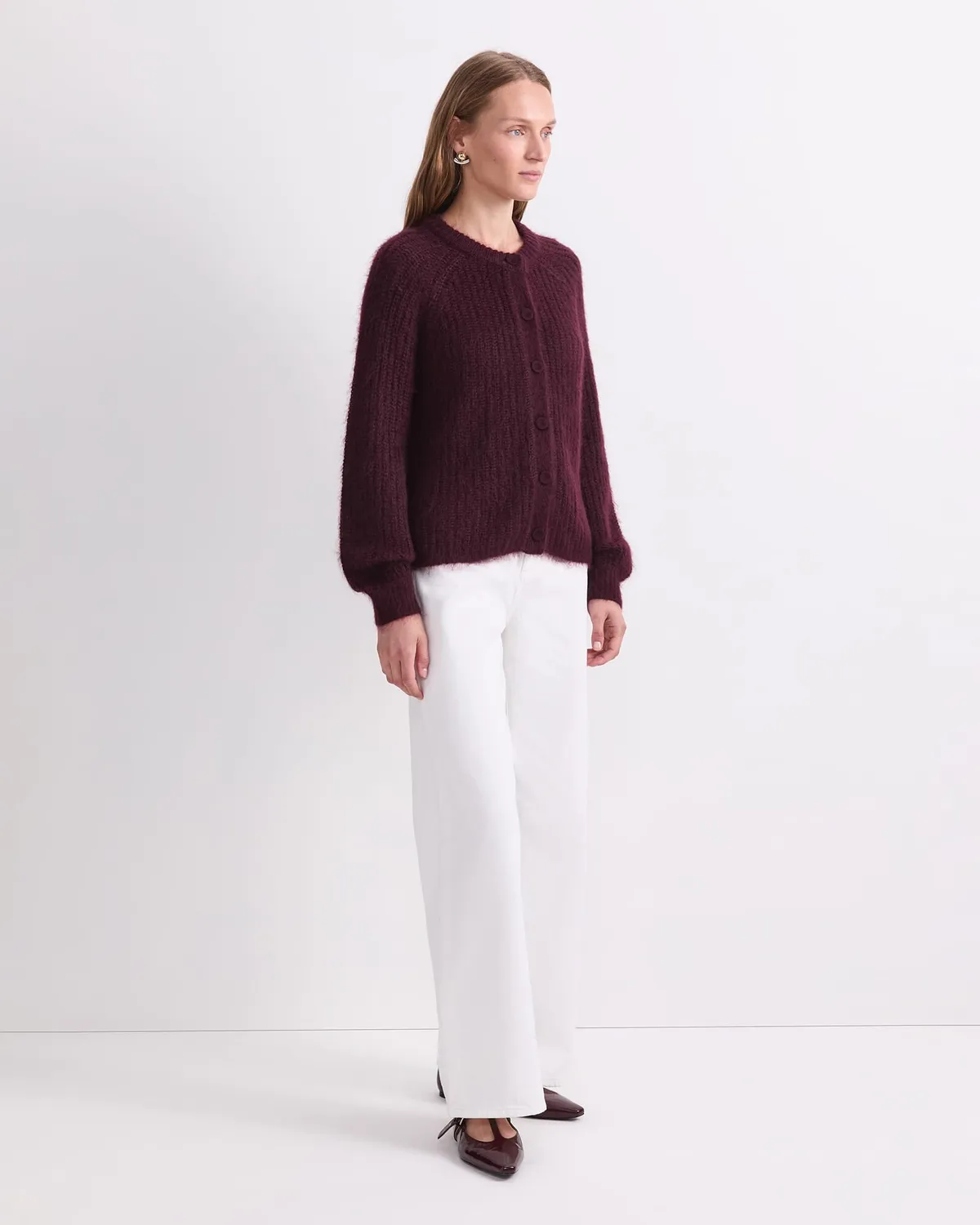 Sportscraft Tatiana Mohair Twist Cardigan mohair donna