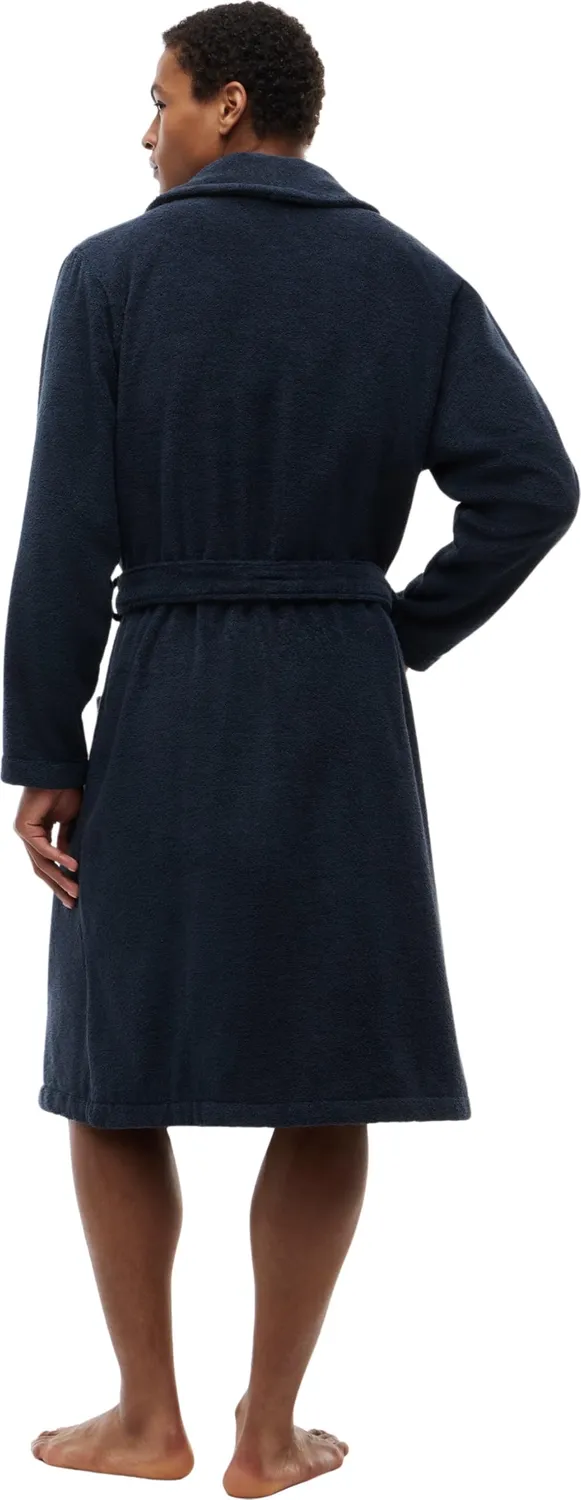 Tommy Hilfiger accappatoio uomo cotone XL blu navy