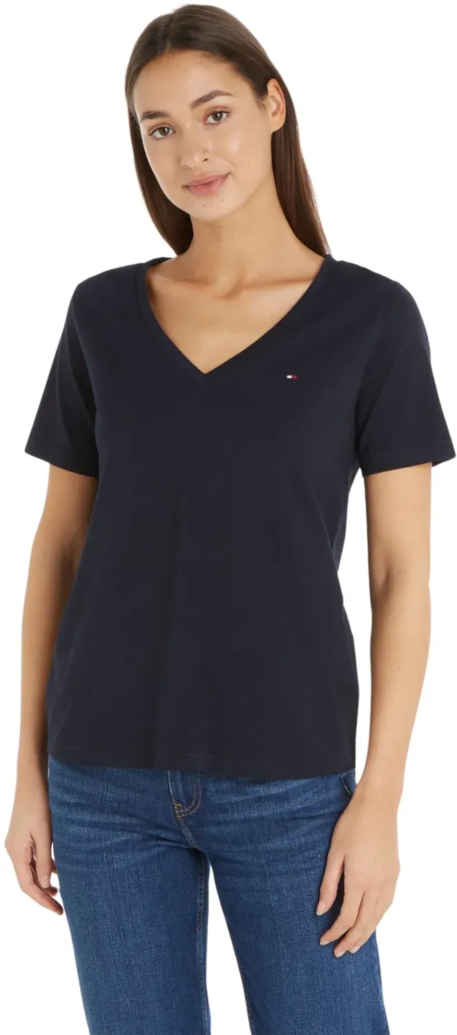 Tommy Hilfiger Modern V-Neck WW0WW39781 maglia donna maniche corte