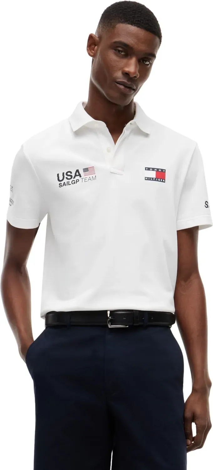 Tommy Hilfiger SailGP MW0MW44689 polo uomo manica corta