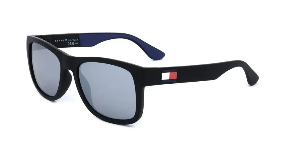Tommy Hilfiger Adaptive TH 1556/S occhiali sole uomo nero blu