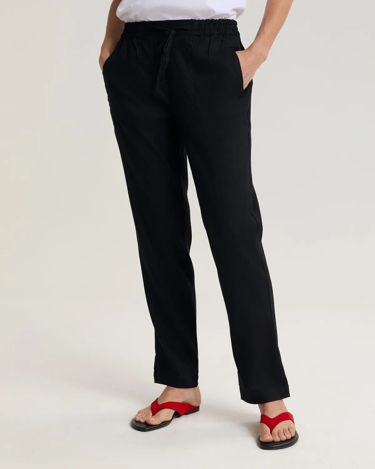 Sportscraft Rosa Linen pantaloni donna lino elasticizzato