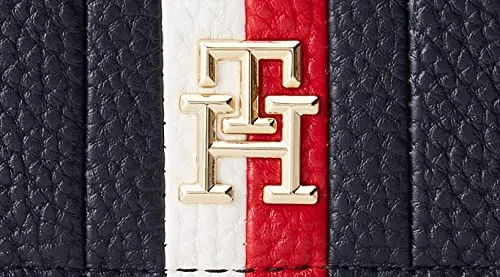 Tommy Hilfiger TH Emblem portafoglio donna Space Blue