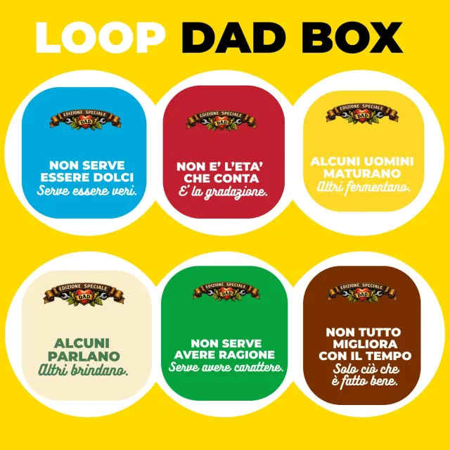 Loop Dad Box Pack 6 Birre Regalo Papà