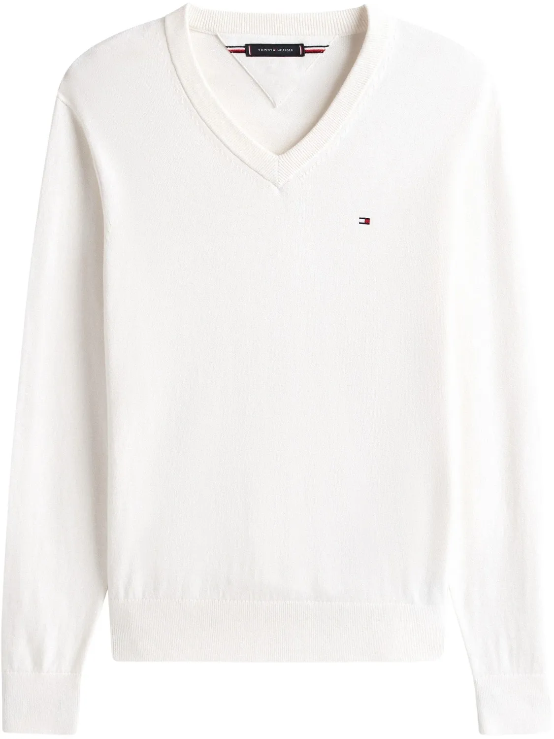 Tommy Hilfiger Cashmere V Neck pullover uomo cashmere