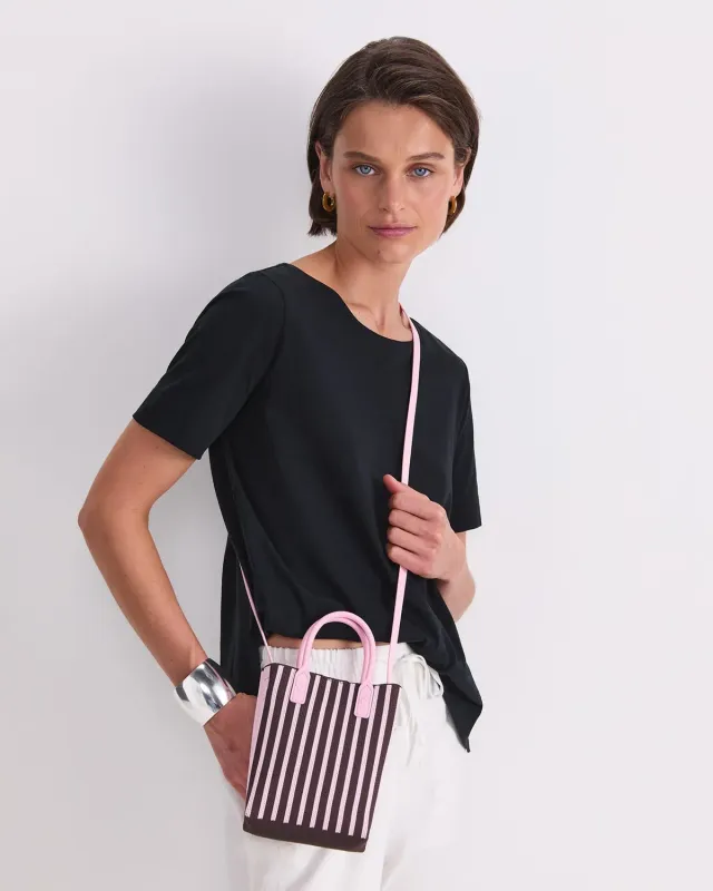 Sportscraft Stripe borsa tracolla poliestere 12x17 cm