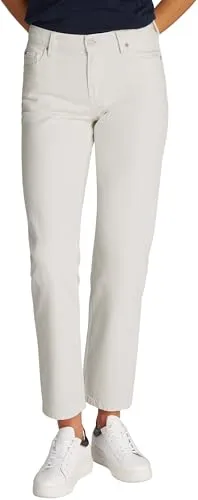 Tommy Hilfiger Classic Straight Jeans Donna Ecru 27W/30L
