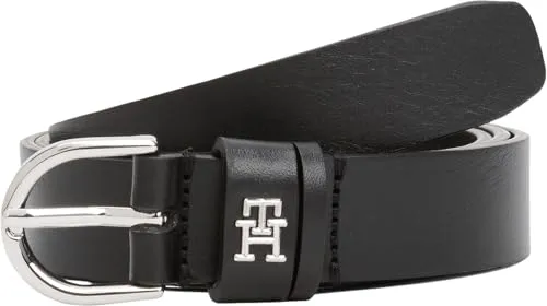 Tommy Hilfiger Essential Cintura Donna Pelle nera 90