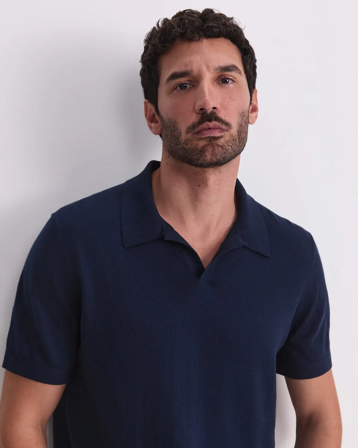 Sportscraft Ojas polo maglia cotone seta cashmere