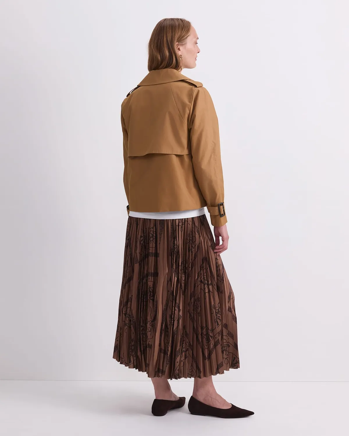 Sportscraft Audrey Crop trench donna lino corto