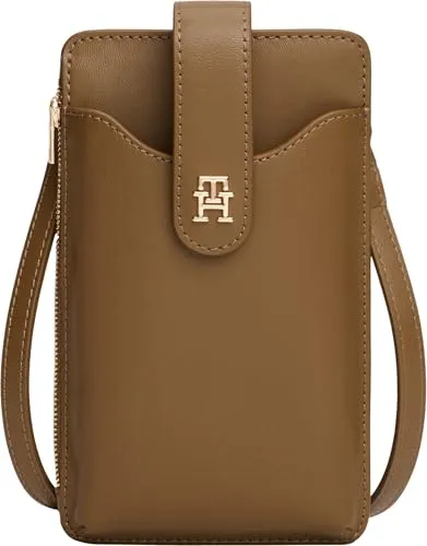 Tommy Hilfiger TH Icon portafoglio AW0AW18137 telefono beige