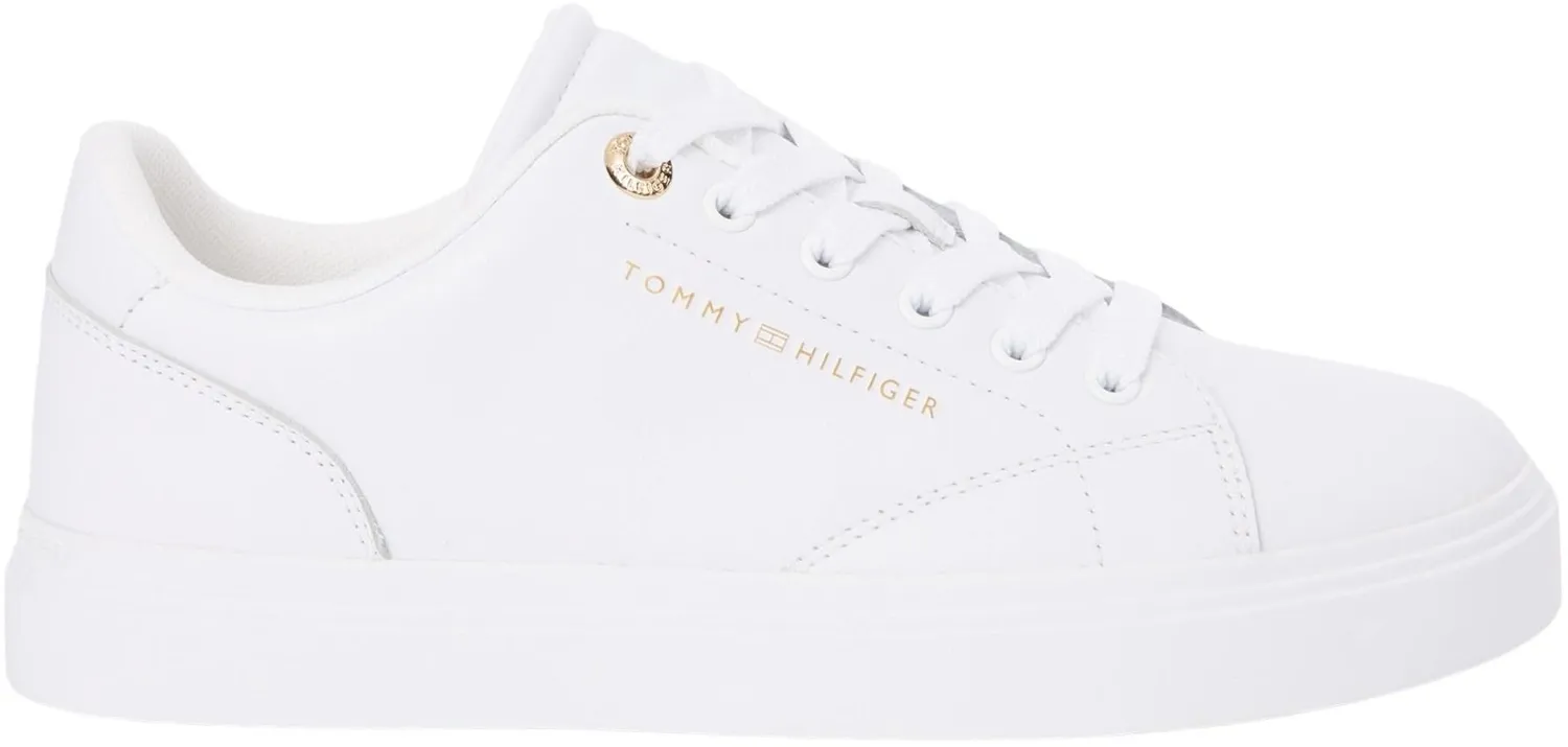 Tommy Hilfiger TH Feminine Cupsole FW0FW09105 sneakers pelle bianche