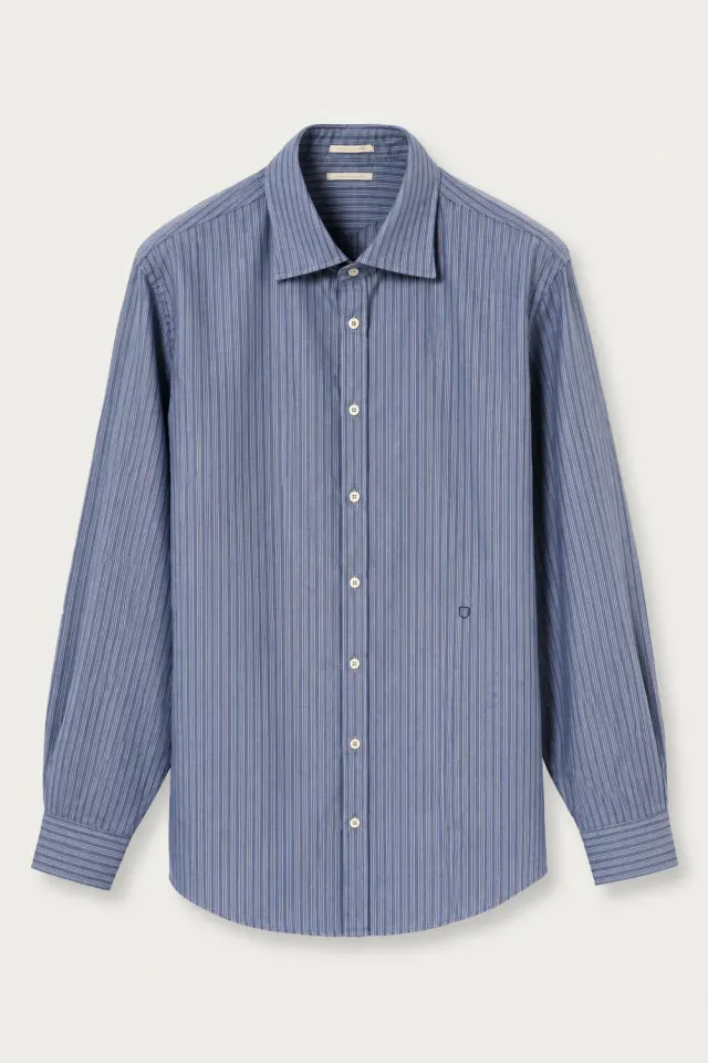 Massimo Alba Genova camicia uomo altomare cotone