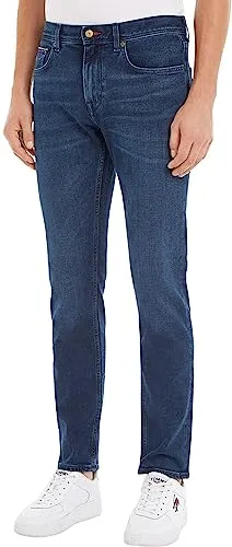 Tommy Hilfiger Denton Bridger Jeans Uomo 28W/30L Indaco