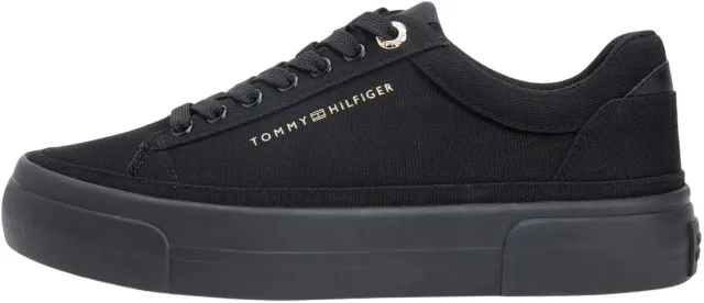 Tommy Hilfiger TH Foxing Platform Canvas Fw0fw09480 sneakers donna