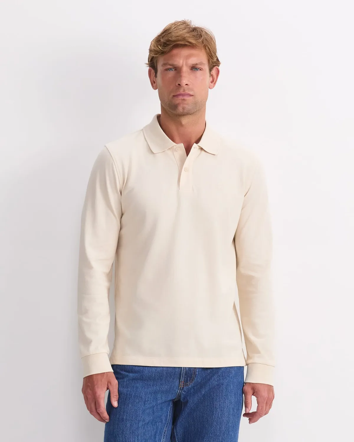 Sportscraft SC Pique Polo 208083 manica lunga cotone