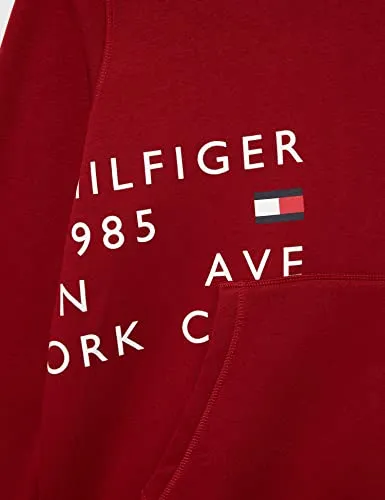 Tommy Hilfiger Off Placement felpa cappuccio uomo