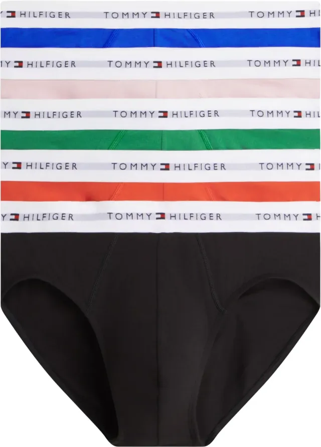 Tommy Hilfiger UM0UM03963 slip uomo pacco da 5 cotone