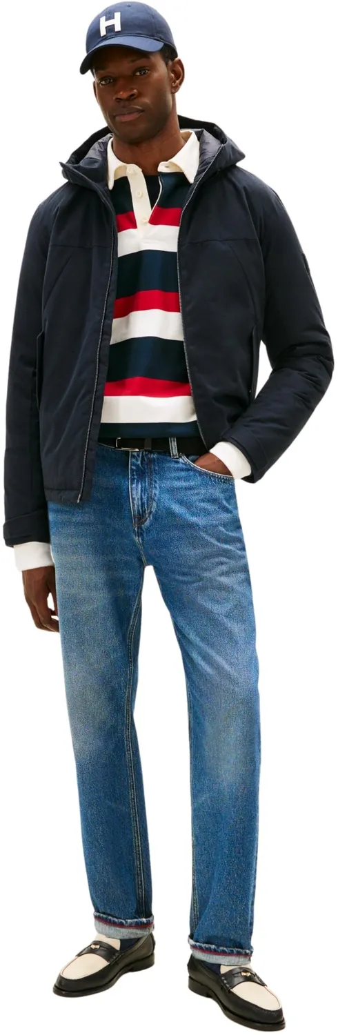 Tommy Hilfiger Tech Hooded MW0MW42823 piumino nero