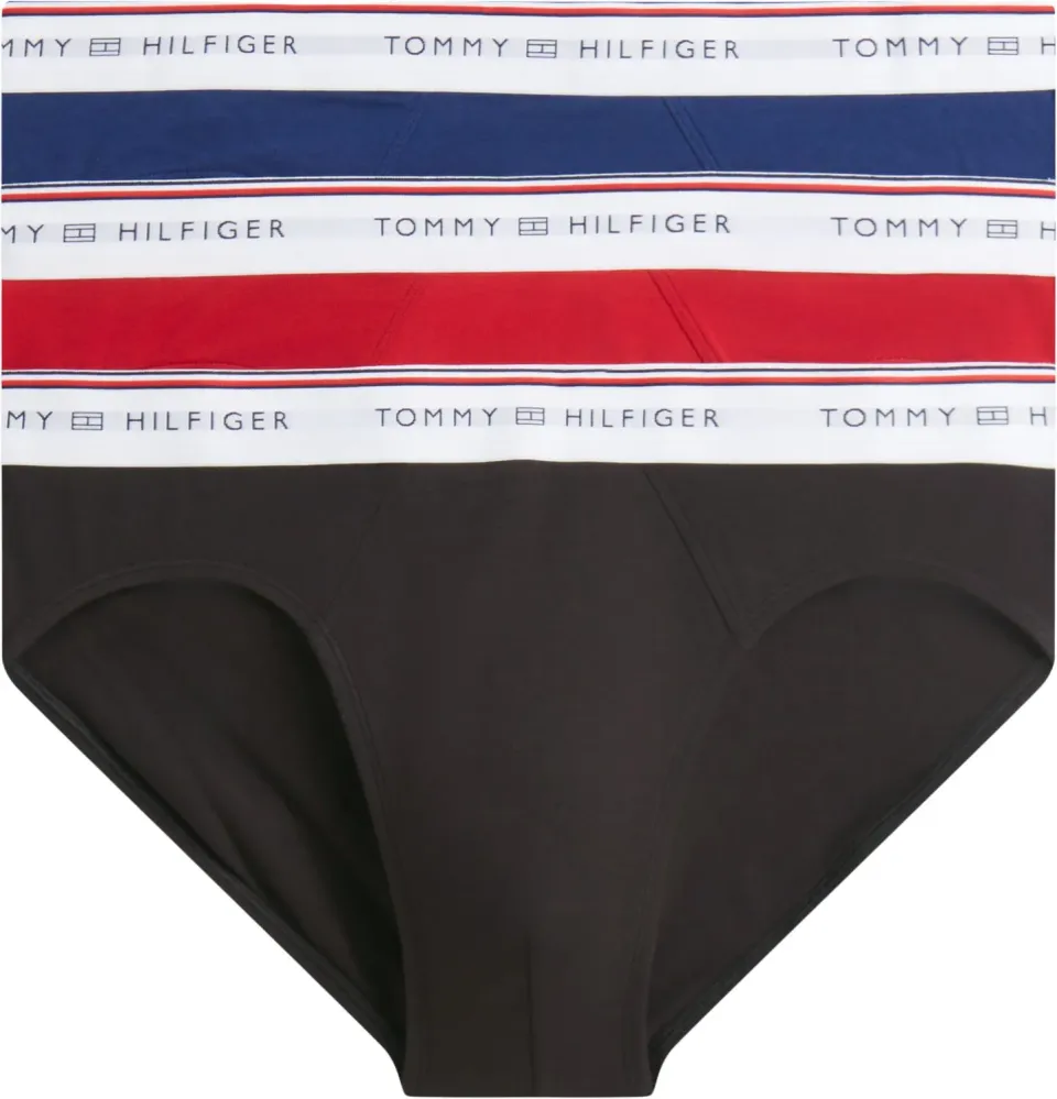 Tommy Hilfiger UM0UM03979 Slip Uomo 3 Pezzi L Cotone