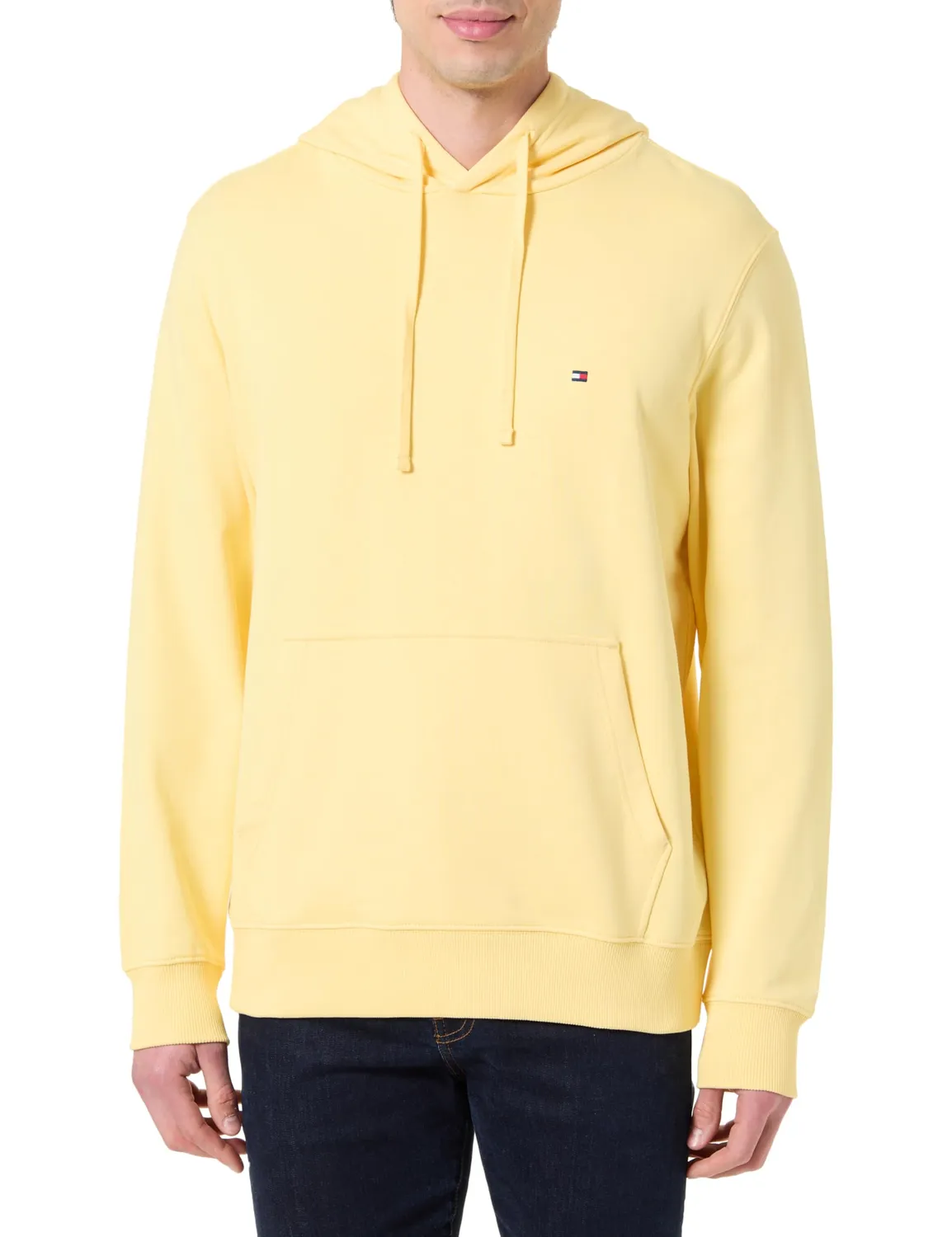 Tommy Hilfiger Essential Terry Hoody MW0MW37235 felpa uomo cotone