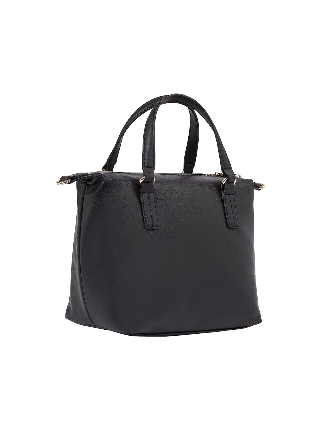 Tommy Hilfiger Poppy tote piccola donna nera tracolla