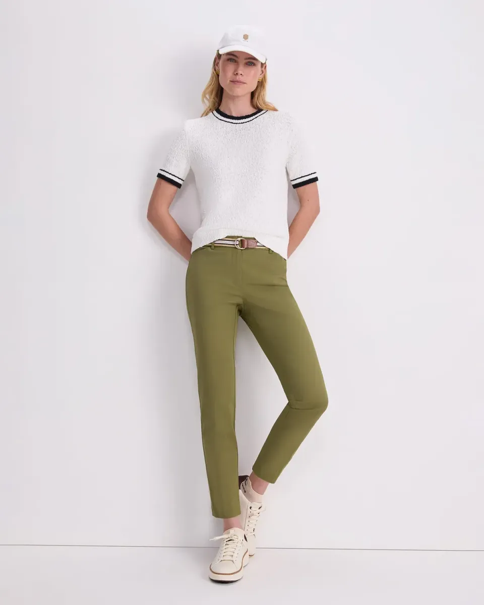 Sportscraft Evie Pantaloni capri donna cotone elasticizzato