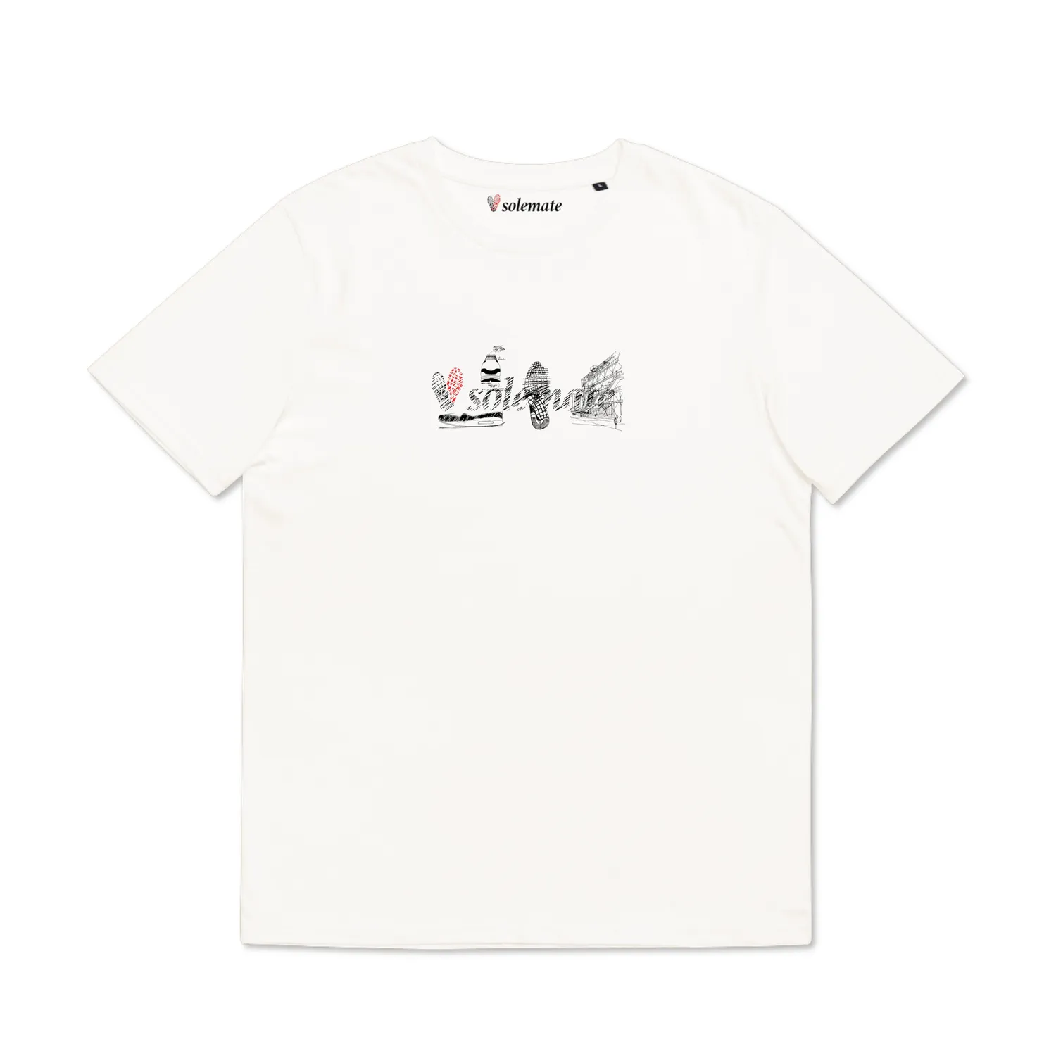 Solemate AIRvolution t-shirt panna cotone bio Air Max