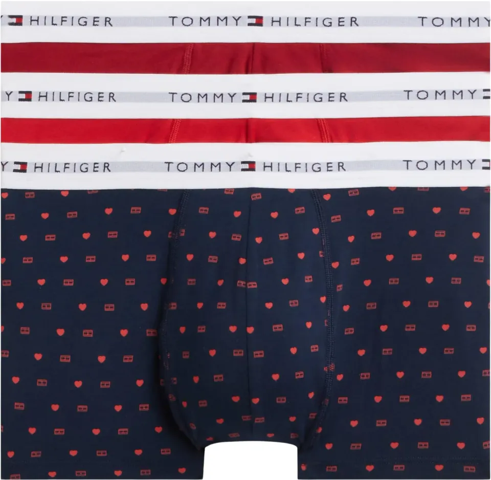 Tommy Hilfiger 3p Trunk Print UM0UM03891 boxer pack 3 uomo
